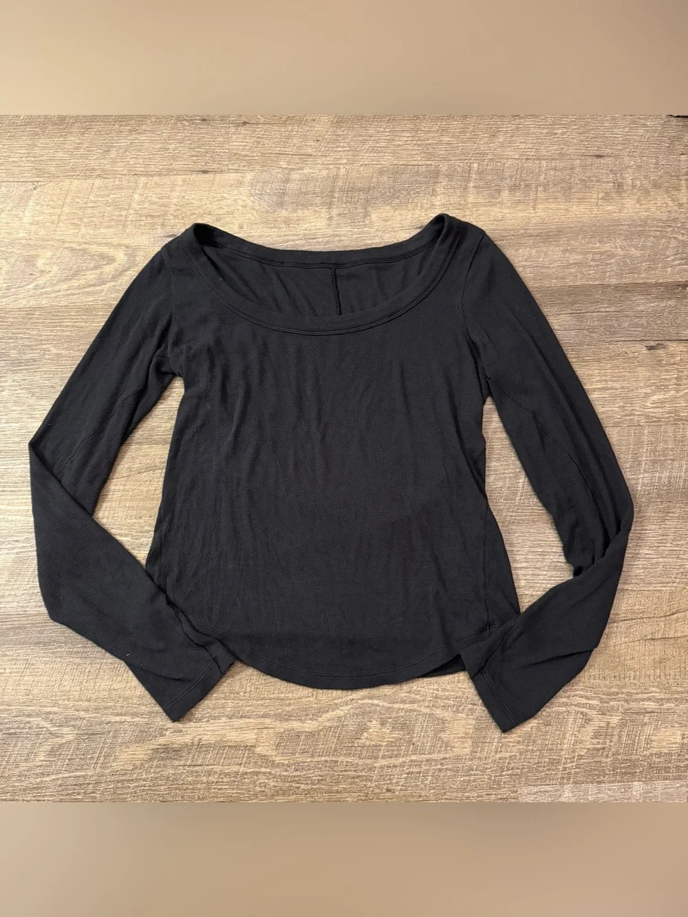 Lululemon Hold Tight Scoop-Neck Long-Sleeve Shirt